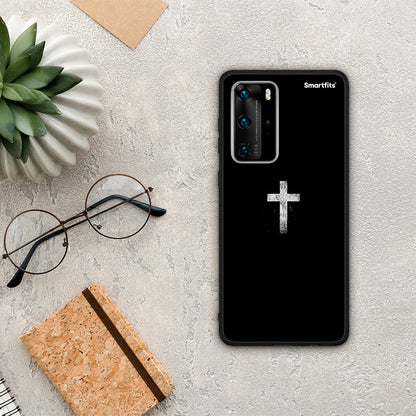 White Cross - Huawei P40 Pro θήκη
