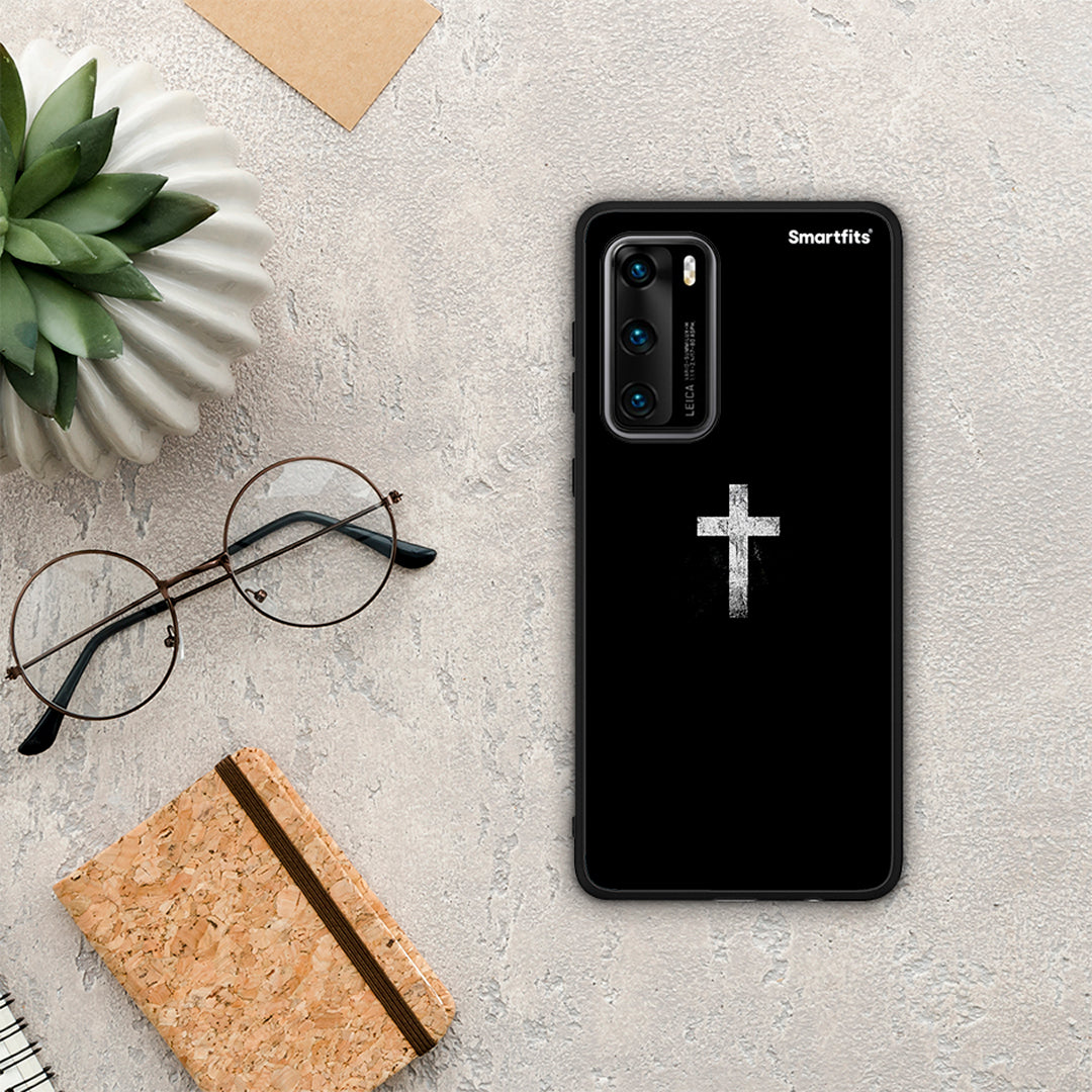 White Cross - Huawei P40 θήκη