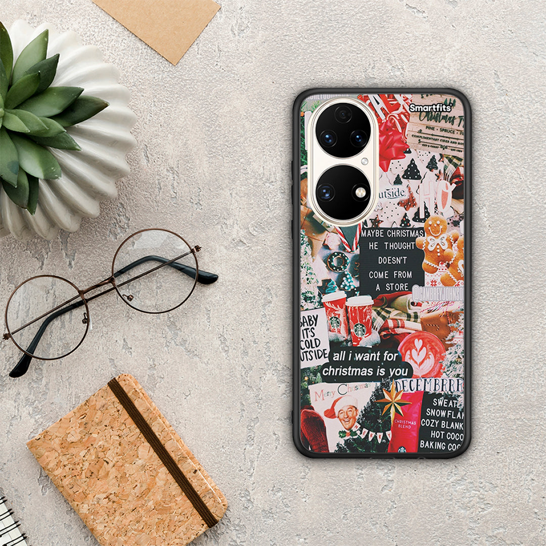 Christmas Happiness - Huawei P50 θήκη