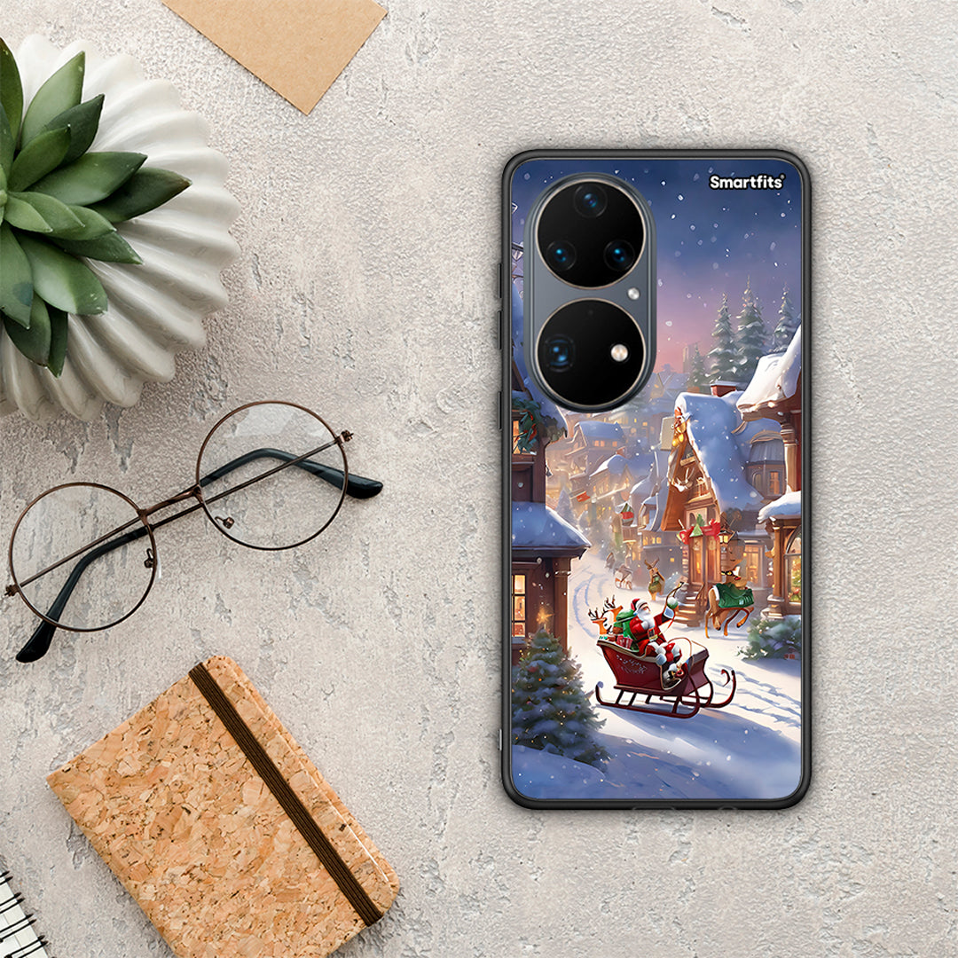 Christmas Snow - Huawei P50 Pro θήκη