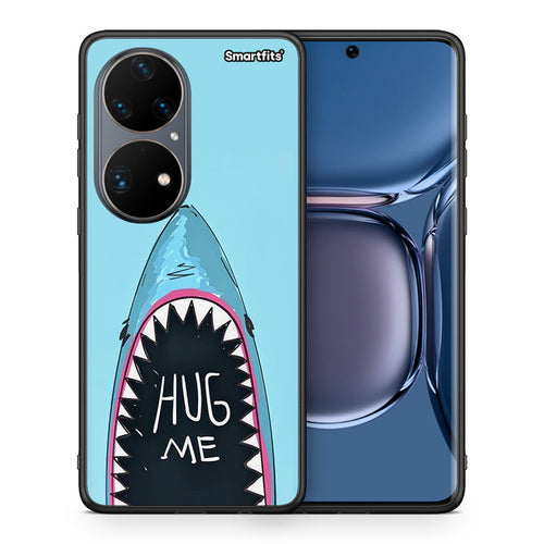 Θήκη Huawei P50 Pro Hug Me από τη Smartfits με σχέδιο στο πίσω μέρος και μαύρο περίβλημα | Huawei P50 Pro Hug Me case with colorful back and black bezels