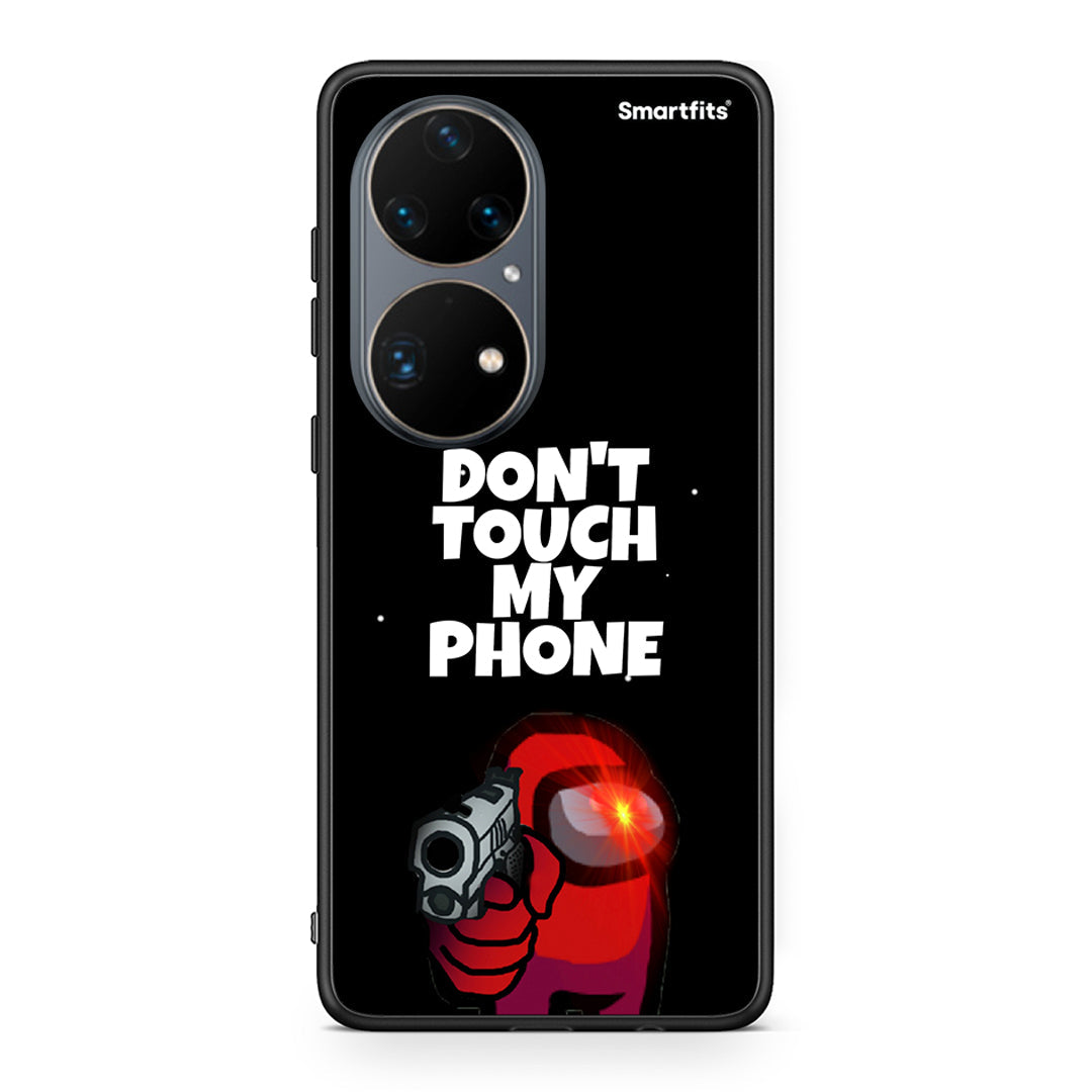 Huawei P50 Pro My Phone θήκη από τη Smartfits με σχέδιο στο πίσω μέρος και μαύρο περίβλημα | Smartphone case with colorful back and black bezels by Smartfits