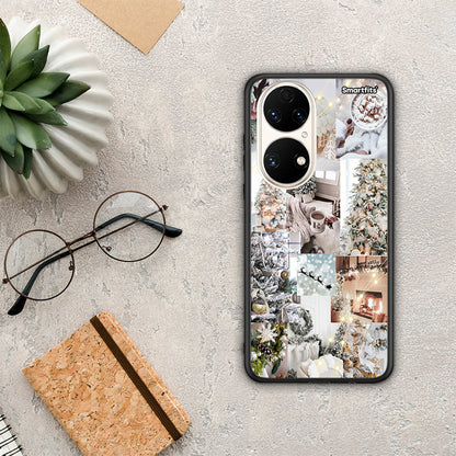 White Christmas - Huawei P50 θήκη