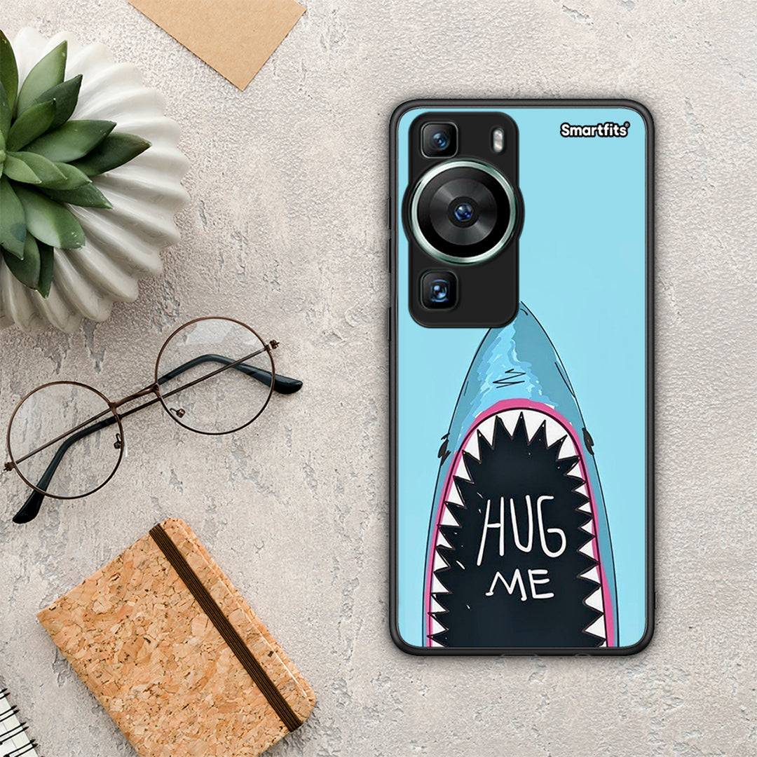 Θήκη Huawei P60 Hug Me από τη Smartfits με σχέδιο στο πίσω μέρος και μαύρο περίβλημα | Huawei P60 Hug Me Case with Colorful Back and Black Bezels