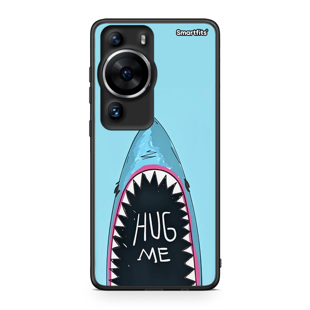 Θήκη Huawei P60 Pro Hug Me από τη Smartfits με σχέδιο στο πίσω μέρος και μαύρο περίβλημα | Huawei P60 Pro Hug Me Case with Colorful Back and Black Bezels