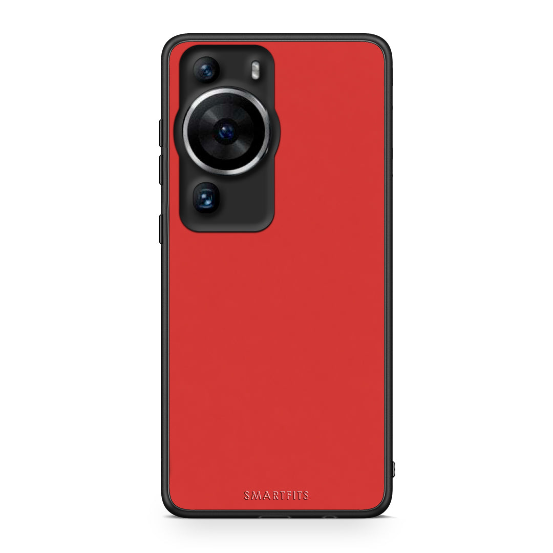 Θήκη Huawei P60 Pro Poppy Red από τη Smartfits με σχέδιο στο πίσω μέρος και μαύρο περίβλημα | Huawei P60 Pro Poppy Red case with colorful back and black bezels