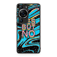 Thumbnail for Θήκη Huawei P60 Pro Yes But No από τη Smartfits με σχέδιο στο πίσω μέρος και μαύρο περίβλημα | Huawei P60 Pro Yes But No Case with Colorful Back and Black Bezels