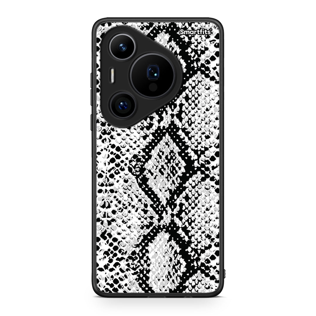 24 - Huawei Pura 70 Pro / 70 Pro+ White Snake Animal case, cover, bumper