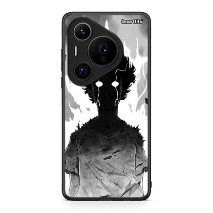 Huawei Pura 70 Pro / 70 Pro+ Anime Boy Θήκη από τη Smartfits με σχέδιο στο πίσω μέρος και μαύρο περίβλημα | Smartphone case with colorful back and black bezels by Smartfits