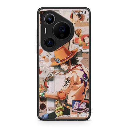 Huawei Pura 70 Pro / 70 Pro+ Anime Collage θήκη από τη Smartfits με σχέδιο στο πίσω μέρος και μαύρο περίβλημα | Smartphone case with colorful back and black bezels by Smartfits