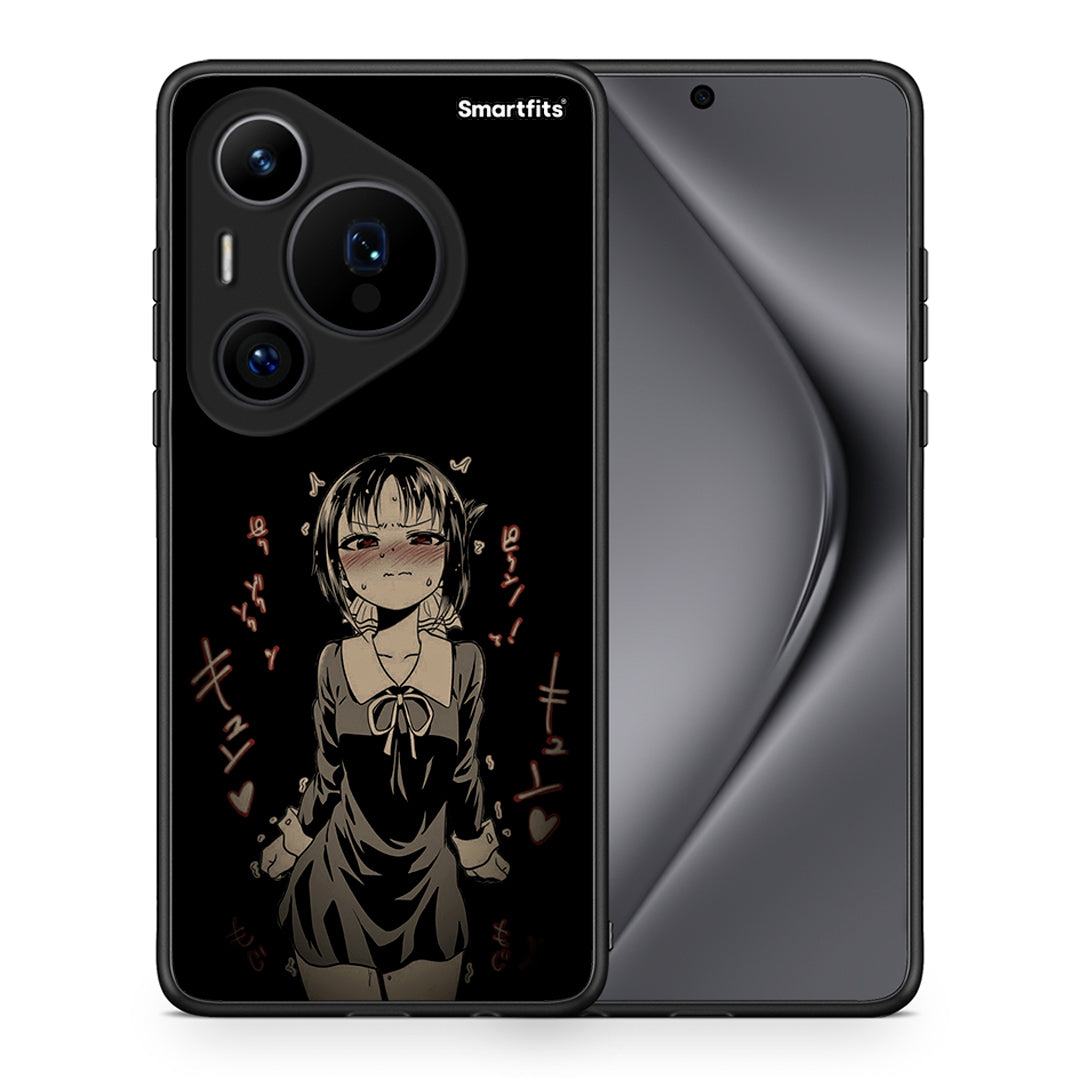 Θήκη Huawei Pura 70 Pro / 70 Pro+ Anime Girl από τη Smartfits με σχέδιο στο πίσω μέρος και μαύρο περίβλημα | Huawei Pura 70 Pro / 70 Pro+ Anime Girl case with colorful back and black bezels