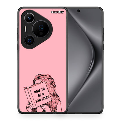 Θήκη Huawei Pura 70 Pro / 70 Pro+ Bad Bitch από τη Smartfits με σχέδιο στο πίσω μέρος και μαύρο περίβλημα | Huawei Pura 70 Pro / 70 Pro+ Bad Bitch case with colorful back and black bezels