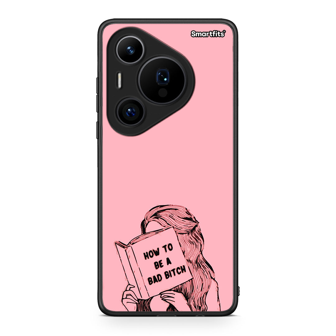 Huawei Pura 70 Pro / 70 Pro+ Bad Bitch θήκη από τη Smartfits με σχέδιο στο πίσω μέρος και μαύρο περίβλημα | Smartphone case with colorful back and black bezels by Smartfits