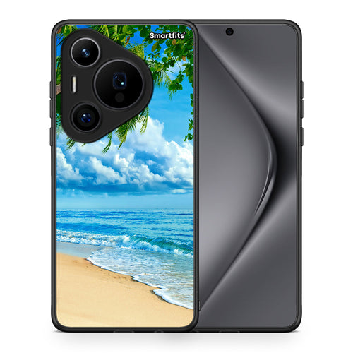 Θήκη Huawei Pura 70 Pro / 70 Pro+ Beautiful Beach από τη Smartfits με σχέδιο στο πίσω μέρος και μαύρο περίβλημα | Huawei Pura 70 Pro / 70 Pro+ Beautiful Beach case with colorful back and black bezels