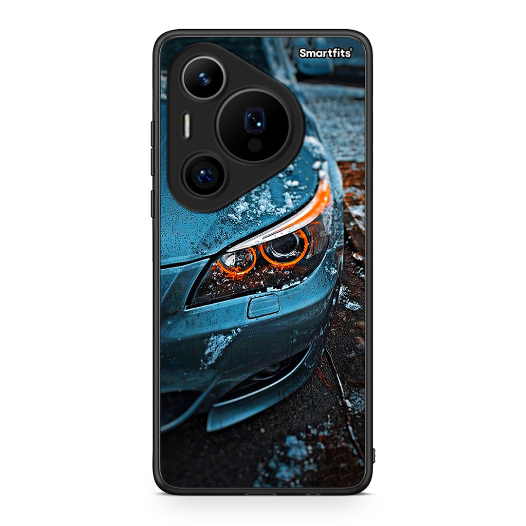 Huawei Pura 70 Pro / 70 Pro+ Bmw E60 Θήκη από τη Smartfits με σχέδιο στο πίσω μέρος και μαύρο περίβλημα | Smartphone case with colorful back and black bezels by Smartfits