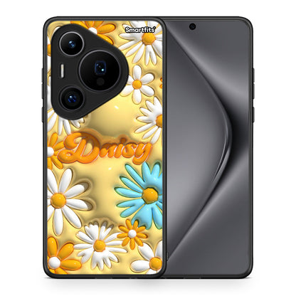Θήκη Huawei Pura 70 Pro / 70 Pro+ Bubble Daisies από τη Smartfits με σχέδιο στο πίσω μέρος και μαύρο περίβλημα | Huawei Pura 70 Pro / 70 Pro+ Bubble Daisies case with colorful back and black bezels
