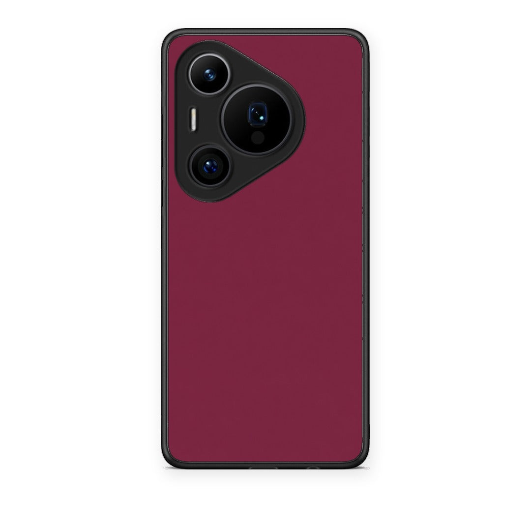 Θήκη Huawei Pura 70 Pro / 70 Pro+ Burgundy από τη Smartfits με σχέδιο στο πίσω μέρος και μαύρο περίβλημα | Huawei Pura 70 Pro / 70 Pro+ Burgundy case with colorful back and black bezels