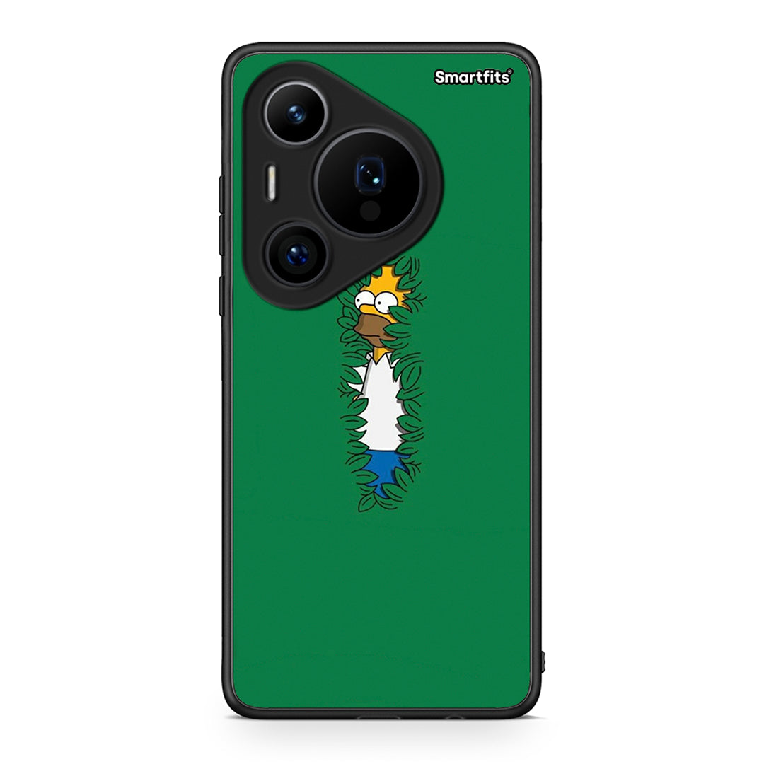 Huawei Pura 70 Pro / 70 Pro+ Bush Man Θήκη Αγίου Βαλεντίνου από τη Smartfits με σχέδιο στο πίσω μέρος και μαύρο περίβλημα | Smartphone case with colorful back and black bezels by Smartfits
