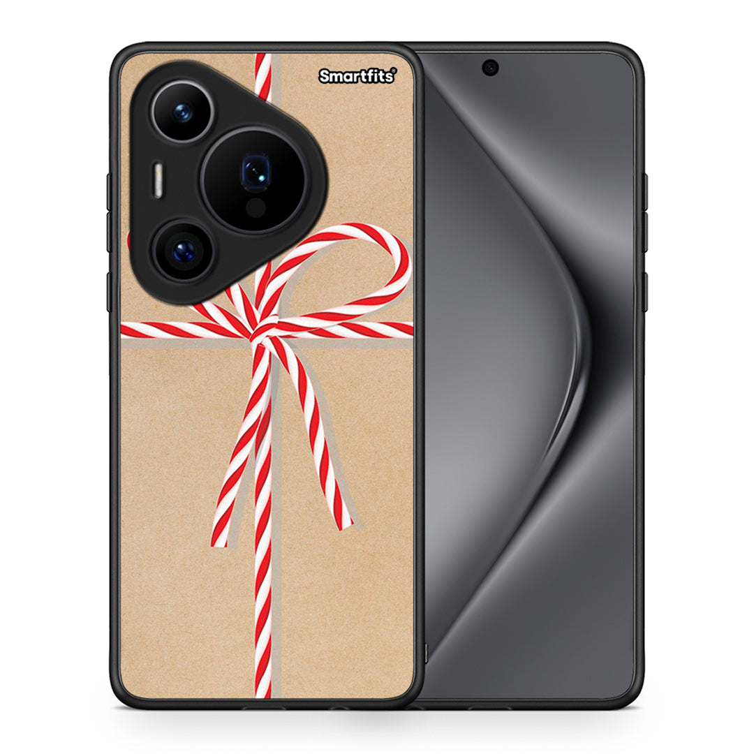 Θήκη Huawei Pura 70 Pro / 70 Pro+ Christmas Gift από τη Smartfits με σχέδιο στο πίσω μέρος και μαύρο περίβλημα | Huawei Pura 70 Pro / 70 Pro+ Christmas Gift case with colorful back and black bezels