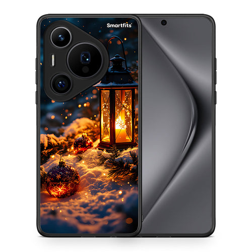Θήκη Huawei Pura 70 Pro / 70 Pro+ Christmas Ornaments από τη Smartfits με σχέδιο στο πίσω μέρος και μαύρο περίβλημα | Huawei Pura 70 Pro / 70 Pro+ Christmas Ornaments case with colorful back and black bezels