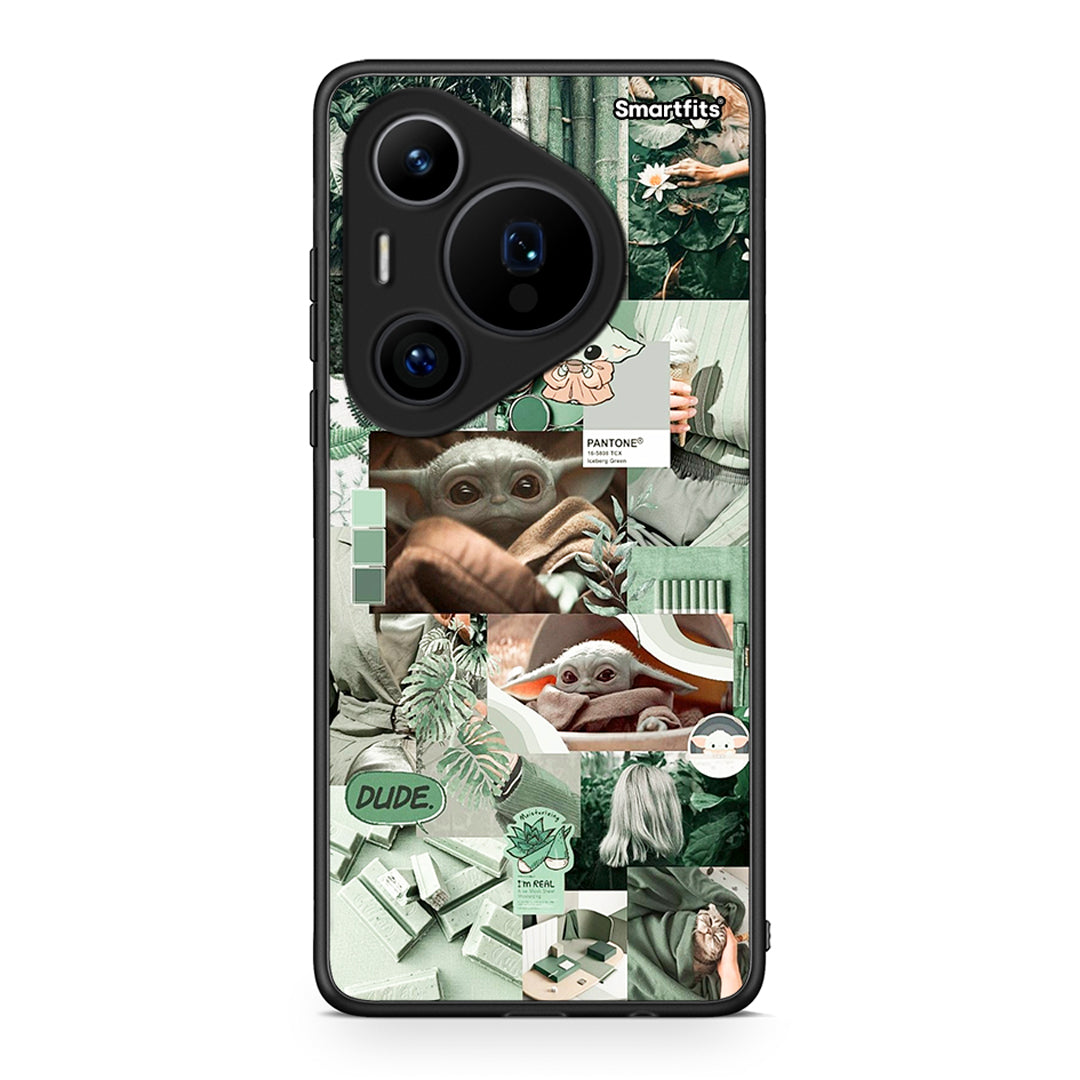 Huawei Pura 70 Pro / 70 Pro+ Collage Dude Θήκη Αγίου Βαλεντίνου από τη Smartfits με σχέδιο στο πίσω μέρος και μαύρο περίβλημα | Smartphone case with colorful back and black bezels by Smartfits
