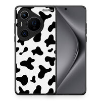 Thumbnail for Θήκη Huawei Pura 70 Pro / 70 Pro+ Cow Print από τη Smartfits με σχέδιο στο πίσω μέρος και μαύρο περίβλημα | Huawei Pura 70 Pro / 70 Pro+ Cow Print case with colorful back and black bezels