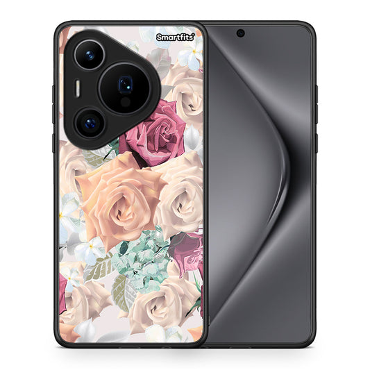 Θήκη Huawei Pura 70 Pro / 70 Pro+ Bouquet Floral από τη Smartfits με σχέδιο στο πίσω μέρος και μαύρο περίβλημα | Huawei Pura 70 Pro / 70 Pro+ Bouquet Floral case with colorful back and black bezels