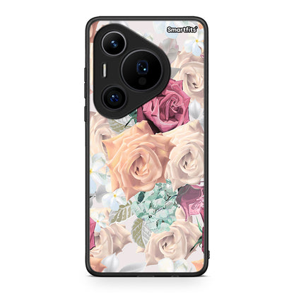 99 - Huawei Pura 70 Pro / 70 Pro+ Bouquet Floral case, cover, bumper
