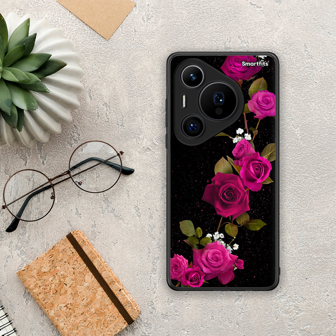 Flower Red Roses - Huawei Pura 70 Pro / 70 Pro+ θήκη