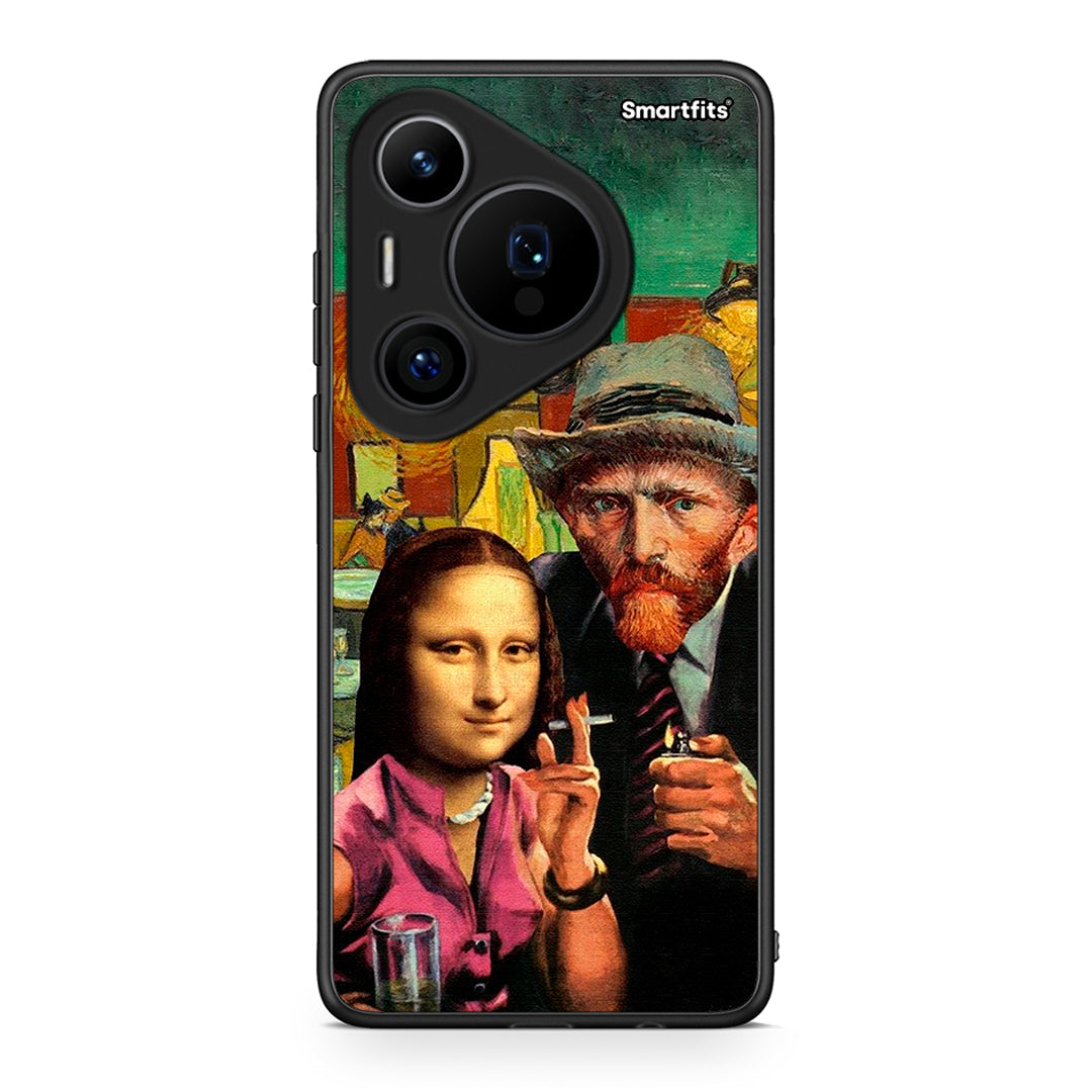 Huawei Pura 70 Pro / 70 Pro+ Funny Art θήκη από τη Smartfits με σχέδιο στο πίσω μέρος και μαύρο περίβλημα | Smartphone case with colorful back and black bezels by Smartfits