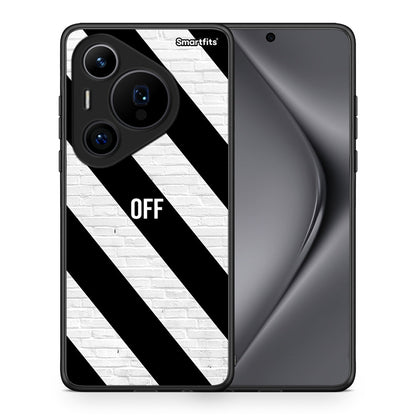 Θήκη Huawei Pura 70 Pro / 70 Pro+ Get Off από τη Smartfits με σχέδιο στο πίσω μέρος και μαύρο περίβλημα | Huawei Pura 70 Pro / 70 Pro+ Get Off case with colorful back and black bezels