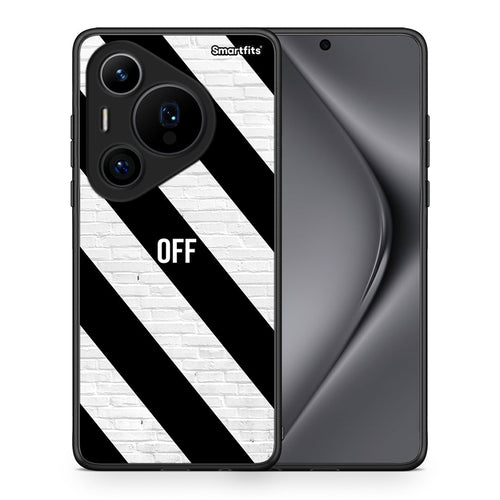 Θήκη Huawei Pura 70 Pro / 70 Pro+ Get Off από τη Smartfits με σχέδιο στο πίσω μέρος και μαύρο περίβλημα | Huawei Pura 70 Pro / 70 Pro+ Get Off case with colorful back and black bezels