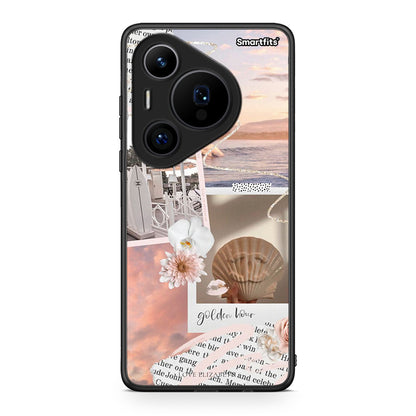 Huawei Pura 70 Pro / 70 Pro+ Golden Hour Θήκη Αγίου Βαλεντίνου από τη Smartfits με σχέδιο στο πίσω μέρος και μαύρο περίβλημα | Smartphone case with colorful back and black bezels by Smartfits