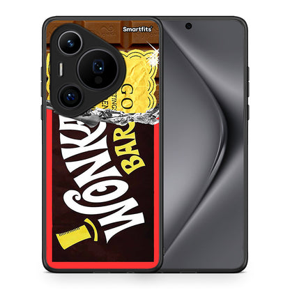 Θήκη Huawei Pura 70 Pro / 70 Pro+ Golden Ticket από τη Smartfits με σχέδιο στο πίσω μέρος και μαύρο περίβλημα | Huawei Pura 70 Pro / 70 Pro+ Golden Ticket case with colorful back and black bezels