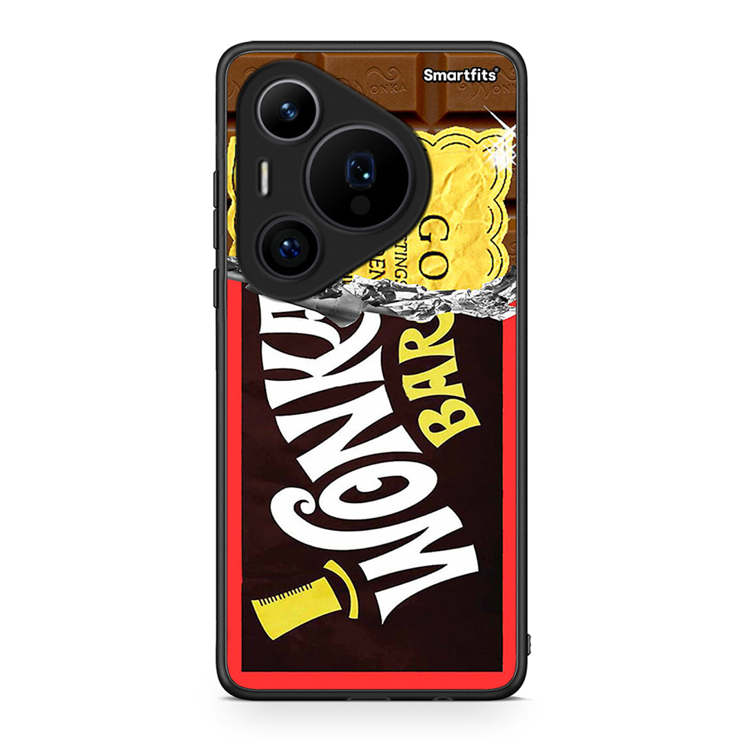 Huawei Pura 70 Pro / 70 Pro+ Golden Ticket θήκη από τη Smartfits με σχέδιο στο πίσω μέρος και μαύρο περίβλημα | Smartphone case with colorful back and black bezels by Smartfits