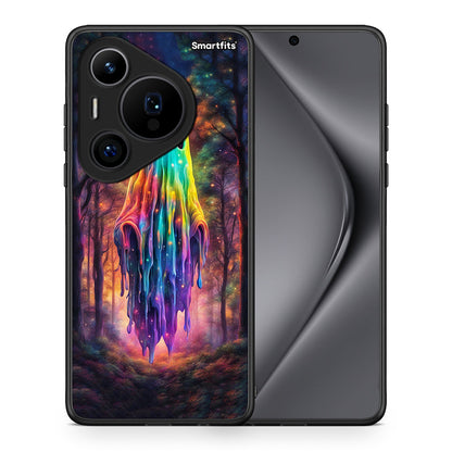 Θήκη Huawei Pura 70 Pro / 70 Pro+ Halloween Ghost από τη Smartfits με σχέδιο στο πίσω μέρος και μαύρο περίβλημα | Huawei Pura 70 Pro / 70 Pro+ Halloween Ghost case with colorful back and black bezels