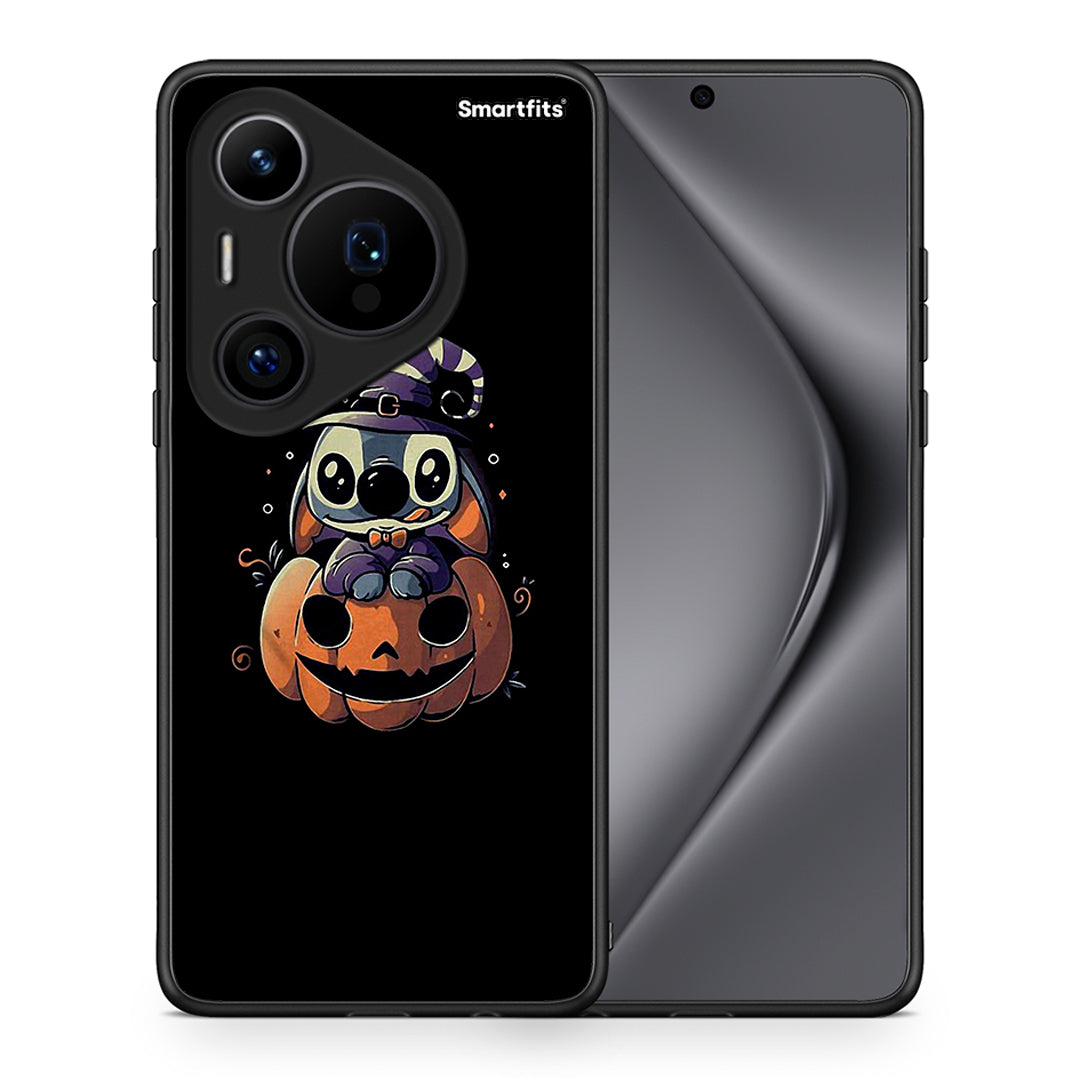 Θήκη Huawei Pura 70 Pro / 70 Pro+ Halloween Stitch από τη Smartfits με σχέδιο στο πίσω μέρος και μαύρο περίβλημα | Huawei Pura 70 Pro / 70 Pro+ Halloween Stitch case with colorful back and black bezels