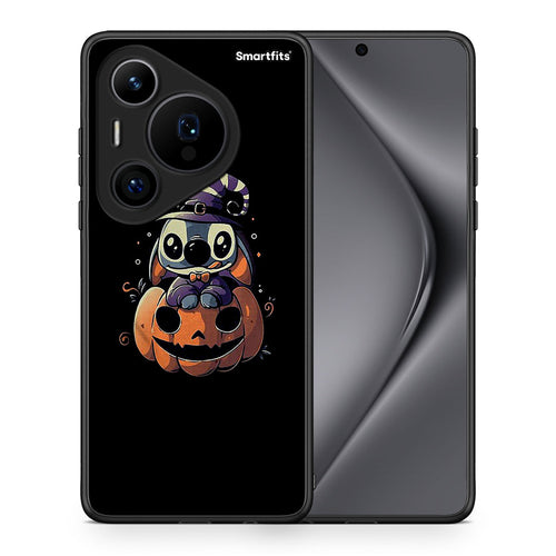 Θήκη Huawei Pura 70 Pro / 70 Pro+ Halloween Stitch από τη Smartfits με σχέδιο στο πίσω μέρος και μαύρο περίβλημα | Huawei Pura 70 Pro / 70 Pro+ Halloween Stitch case with colorful back and black bezels