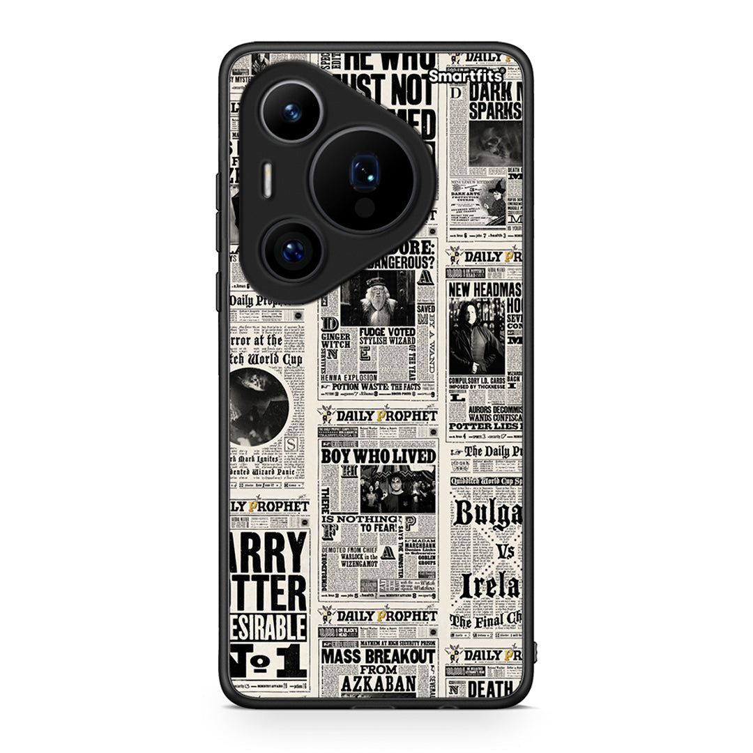 Huawei Pura 70 Pro / 70 Pro+ Harry Paper θήκη από τη Smartfits με σχέδιο στο πίσω μέρος και μαύρο περίβλημα | Smartphone case with colorful back and black bezels by Smartfits
