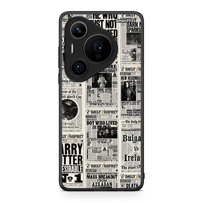 Huawei Pura 70 Pro / 70 Pro+ Harry Paper θήκη από τη Smartfits με σχέδιο στο πίσω μέρος και μαύρο περίβλημα | Smartphone case with colorful back and black bezels by Smartfits