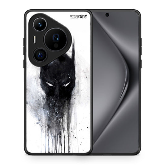 Θήκη Huawei Pura 70 Pro / 70 Pro+ Paint Bat Hero από τη Smartfits με σχέδιο στο πίσω μέρος και μαύρο περίβλημα | Huawei Pura 70 Pro / 70 Pro+ Paint Bat Hero case with colorful back and black bezels