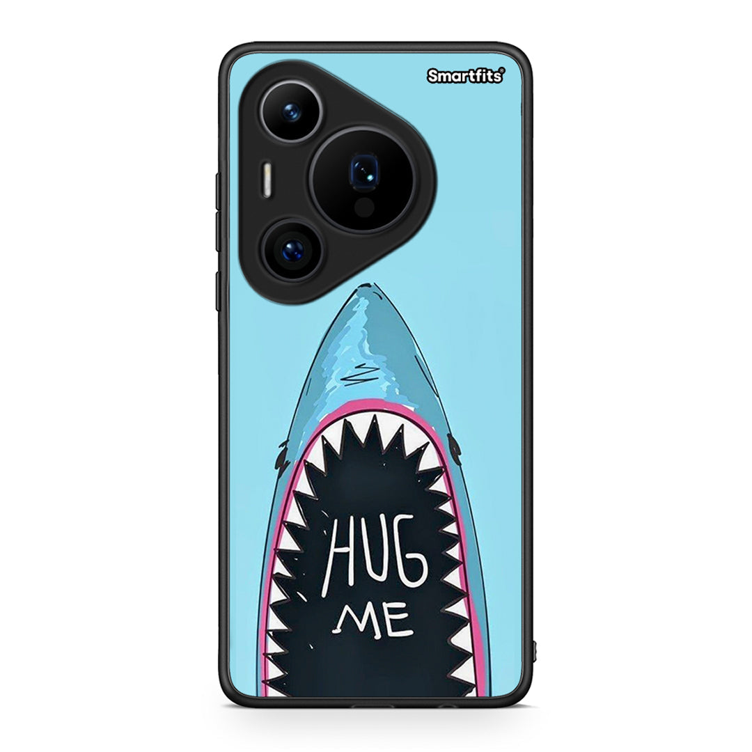 Huawei Pura 70 Pro / 70 Pro+ Hug Me θήκη από τη Smartfits με σχέδιο στο πίσω μέρος και μαύρο περίβλημα | Smartphone case with colorful back and black bezels by Smartfits
