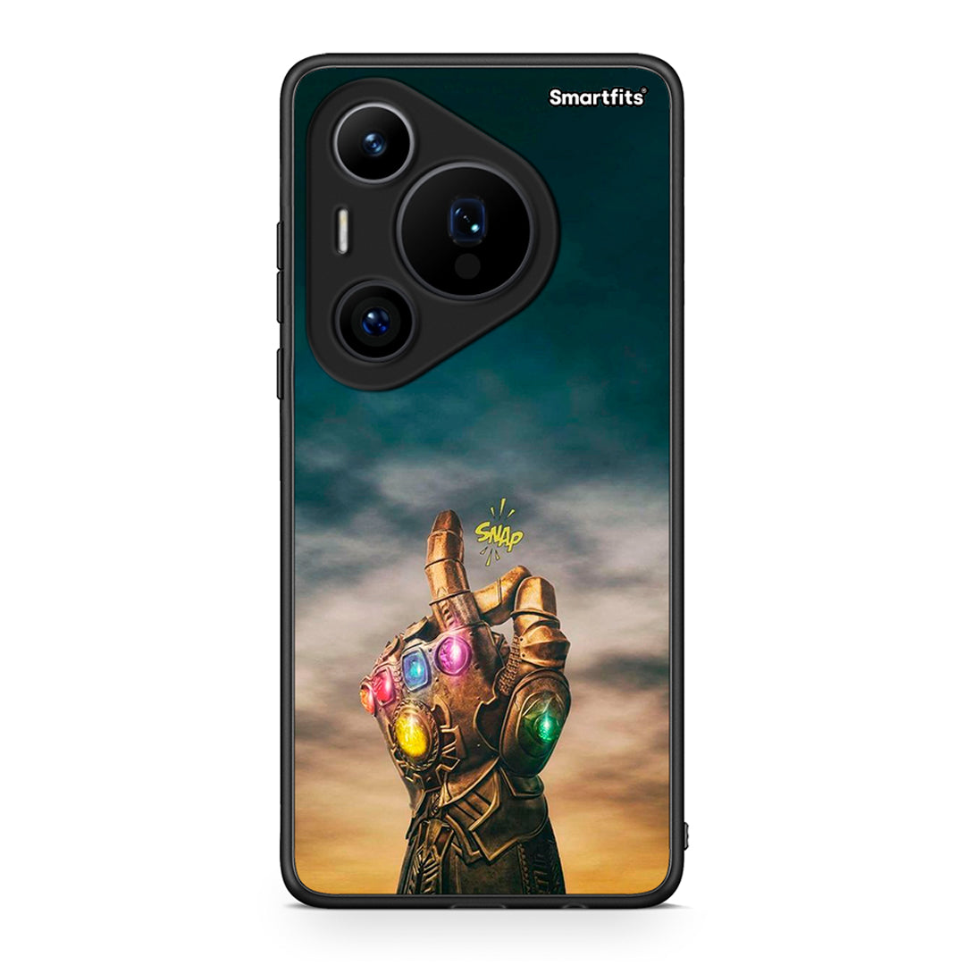 Huawei Pura 70 Pro / 70 Pro+ Infinity Snap θήκη από τη Smartfits με σχέδιο στο πίσω μέρος και μαύρο περίβλημα | Smartphone case with colorful back and black bezels by Smartfits