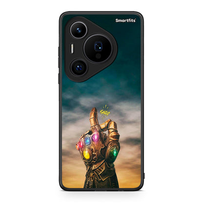 Huawei Pura 70 Pro / 70 Pro+ Infinity Snap θήκη από τη Smartfits με σχέδιο στο πίσω μέρος και μαύρο περίβλημα | Smartphone case with colorful back and black bezels by Smartfits