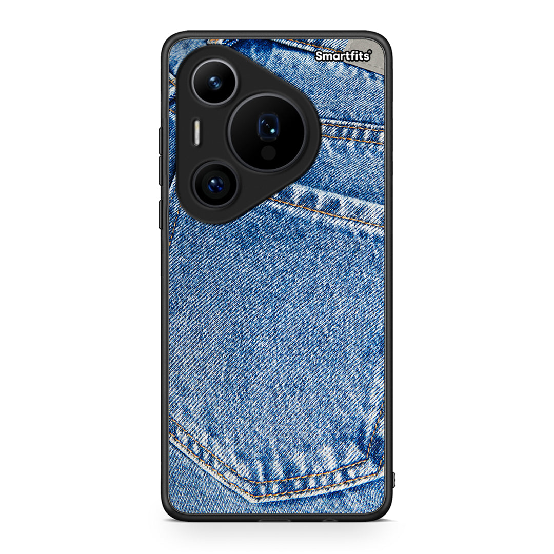 Huawei Pura 70 Pro / 70 Pro+ Jeans Pocket θήκη από τη Smartfits με σχέδιο στο πίσω μέρος και μαύρο περίβλημα | Smartphone case with colorful back and black bezels by Smartfits