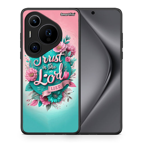 Θήκη Huawei Pura 70 Pro / 70 Pro+ Lord Trust από τη Smartfits με σχέδιο στο πίσω μέρος και μαύρο περίβλημα | Huawei Pura 70 Pro / 70 Pro+ Lord Trust case with colorful back and black bezels