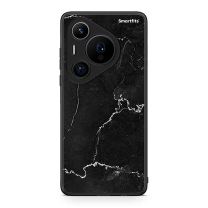 Huawei Pura 70 Pro / 70 Pro+ Marble Black θήκη από τη Smartfits με σχέδιο στο πίσω μέρος και μαύρο περίβλημα | Smartphone case with colorful back and black bezels by Smartfits