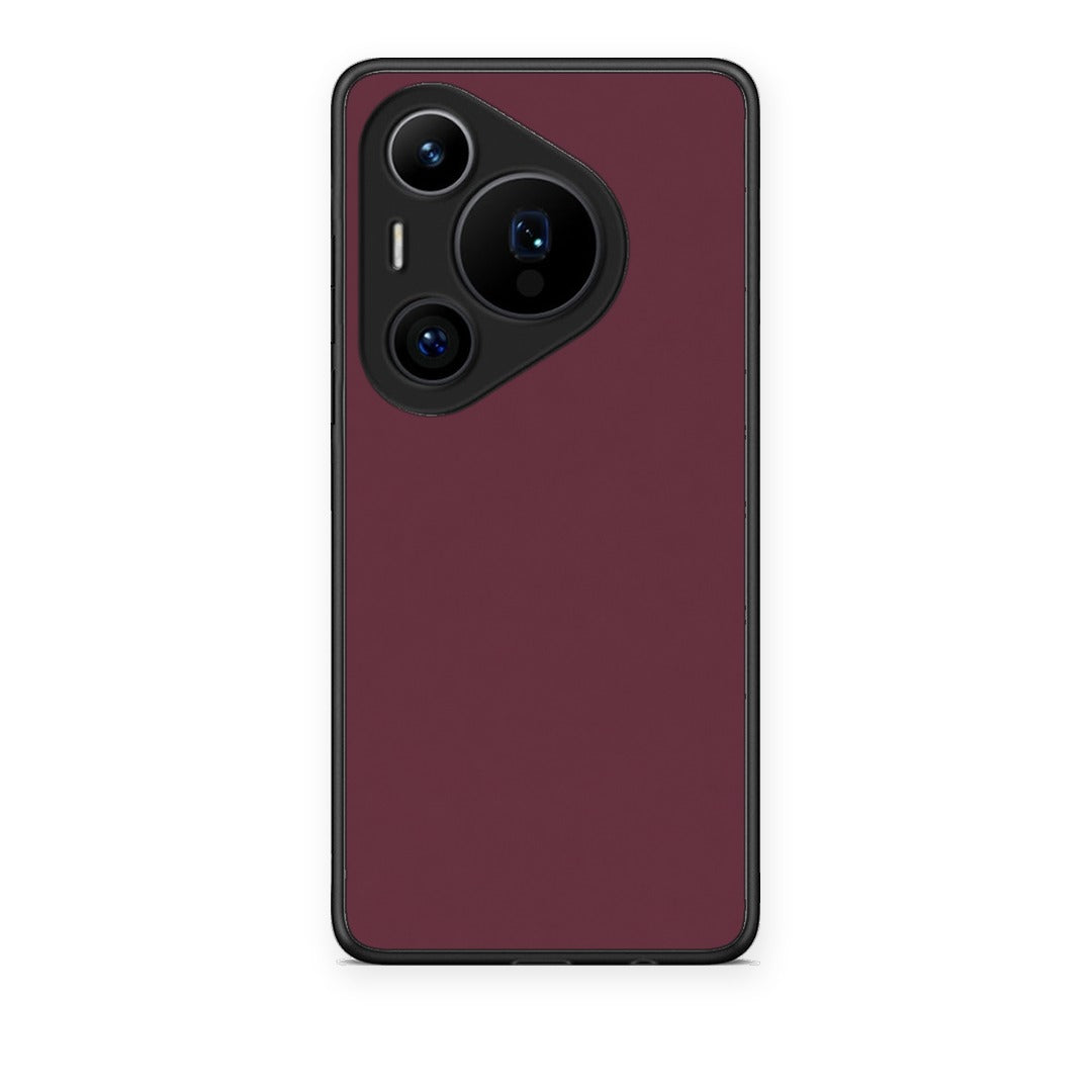 Θήκη Huawei Pura 70 Pro / 70 Pro+ Muted Burgundy από τη Smartfits με σχέδιο στο πίσω μέρος και μαύρο περίβλημα | Huawei Pura 70 Pro / 70 Pro+ Muted Burgundy case with colorful back and black bezels
