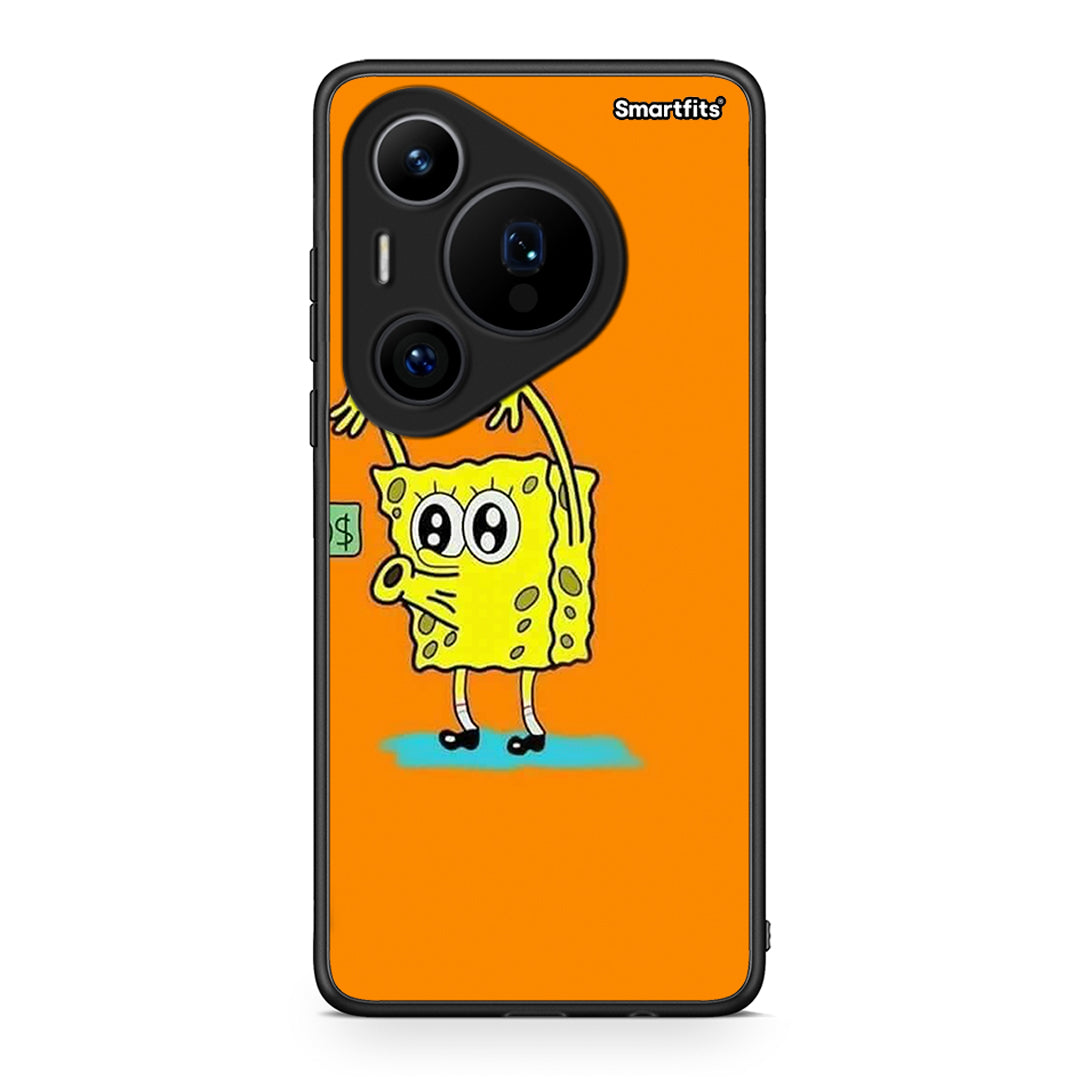 Huawei Pura 70 Pro / 70 Pro+ No Money 2 Θήκη Αγίου Βαλεντίνου από τη Smartfits με σχέδιο στο πίσω μέρος και μαύρο περίβλημα | Smartphone case with colorful back and black bezels by Smartfits
