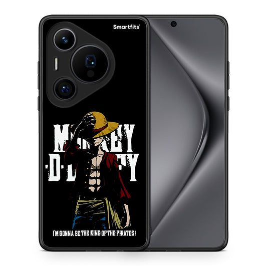 Θήκη Huawei Pura 70 Pro / 70 Pro+ Pirate King από τη Smartfits με σχέδιο στο πίσω μέρος και μαύρο περίβλημα | Huawei Pura 70 Pro / 70 Pro+ Pirate King case with colorful back and black bezels